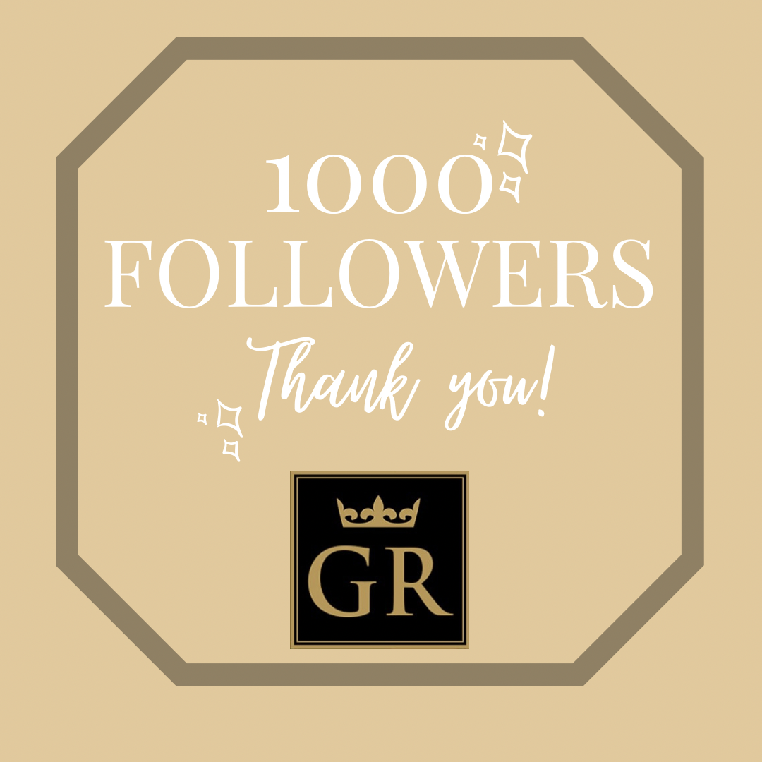 Thank you for 1000 followers!