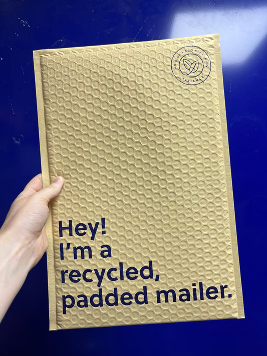 recycled padded mailer for jewellery
