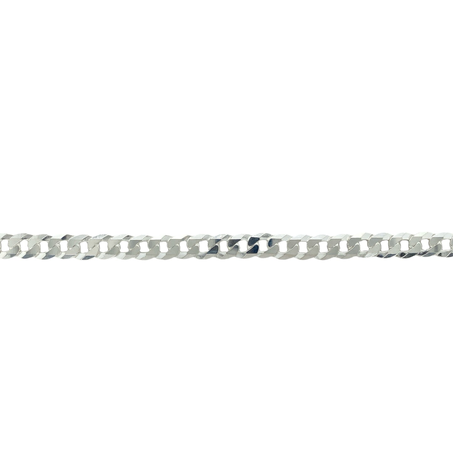 New 925 Silver 24" Curb Chain