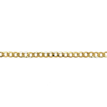 Load image into Gallery viewer, 9ct Gold 7.25&quot; Hollow Curb Bracelet

