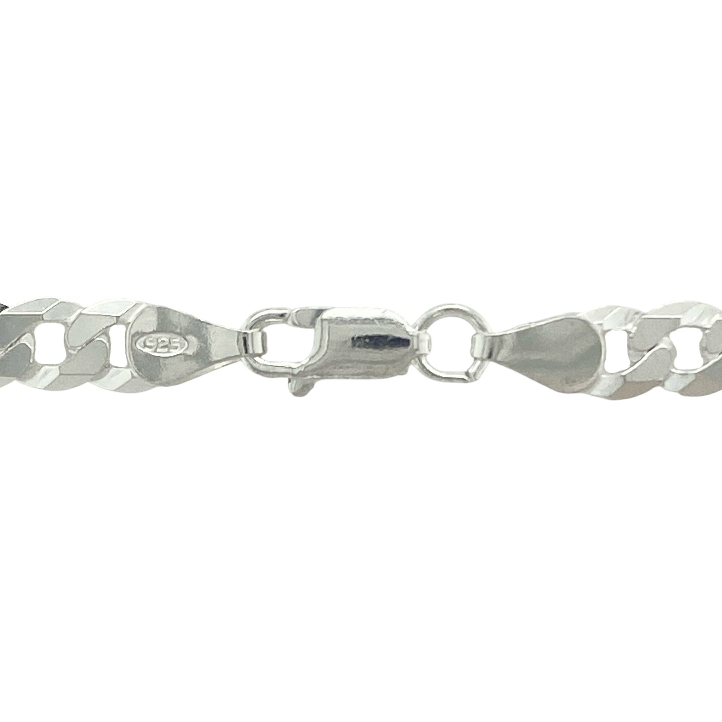 Bring timeless style and everyday versatility to your collection with this new 925 silver curb chain, a classic design with polished appeal.
Design: The chain measures 22 inches in length with 6mm wide curb links, offering a sleek and traditional look suitable for any occasion.
Material: Made from solid 925 sterling silver, the polished finish enhances the smooth link design and provides a bright, reflective shine.