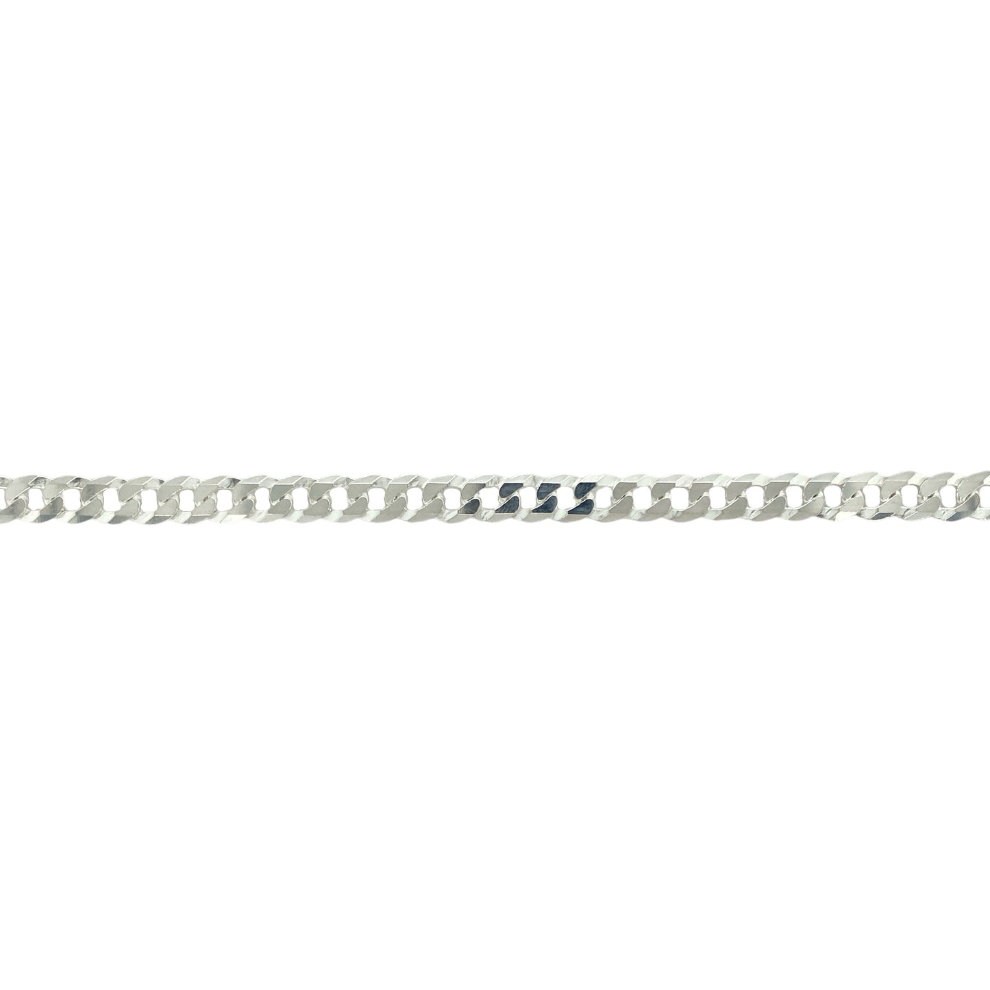 New 925 Silver 24" Curb Chain