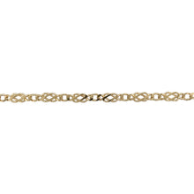 Load image into Gallery viewer, 9ct Gold 7.25&quot; Celtic Knot Bracelet
