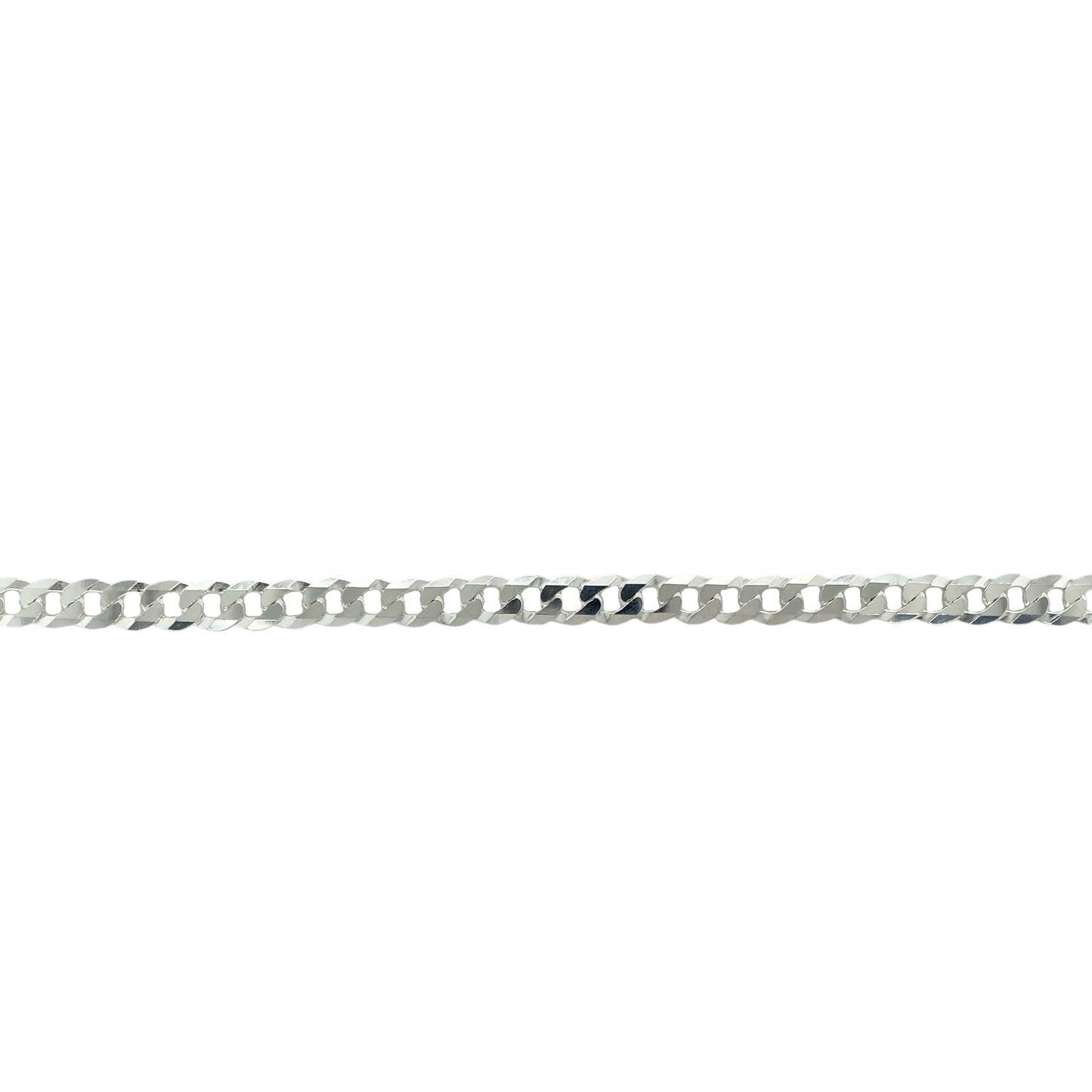 New 925 Silver 25" Curb Chain