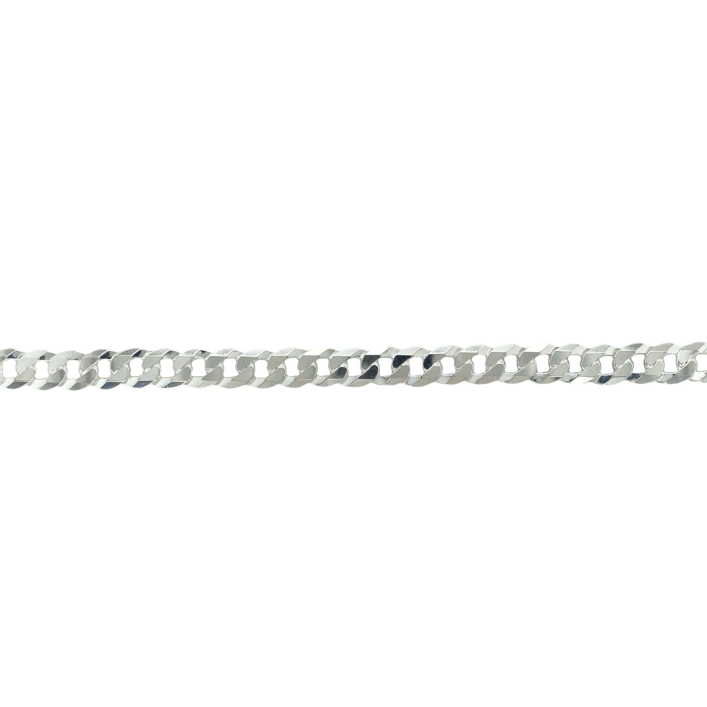 New 925 Silver 24" Curb Chain