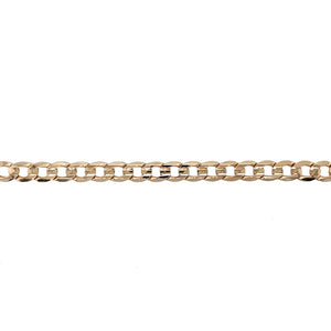 9ct Solid Gold 20.5" Curb Chain 31 grams