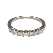 Load image into Gallery viewer, 18ct White Gold &amp; Diamond Set Band Ring

