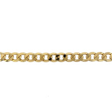 Load image into Gallery viewer, 9ct Gold 9.25&quot; Curb Bracelet
