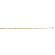Load image into Gallery viewer, New 9ct Yellow Gold 18&quot; Paperclip Chain with the weight 2.71 grams and link width 2mm
