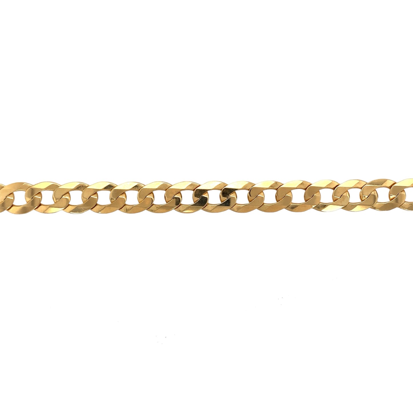 New 9ct Gold 30" Curb Chain 54 grams