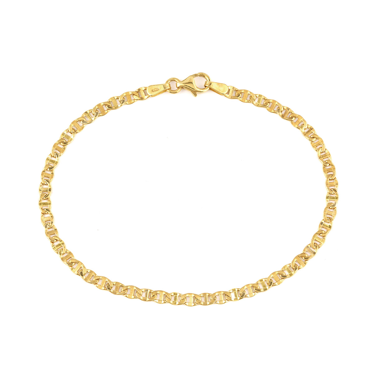 9ct Gold 7.5" Anchor Bracelet