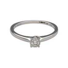 Load image into Gallery viewer, New 9ct White Gold &amp; Diamond Set Solitaire Ring
