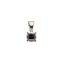 Load image into Gallery viewer, New 9ct White Gold &amp; Diamond Solitaire Set Pendant. The pendant contains a real natural diamond which is 0.20ct. The diamond is approximate clarity Si and colour G - H
