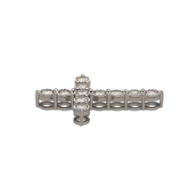 Load image into Gallery viewer, New 9ct White Gold &amp; Diamond Set Cross Pendant
