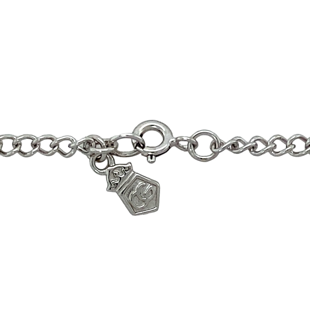 925 Silver Clogau Cariad Heart Locket 18" - 22" Necklace