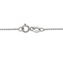 Load image into Gallery viewer, 9ct White Gold &amp; Diamond Set Cross Necklace
