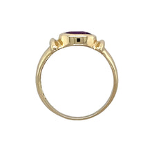 Load image into Gallery viewer, 9ct Gold &amp; Amethyst Oval Cut Set Ring
