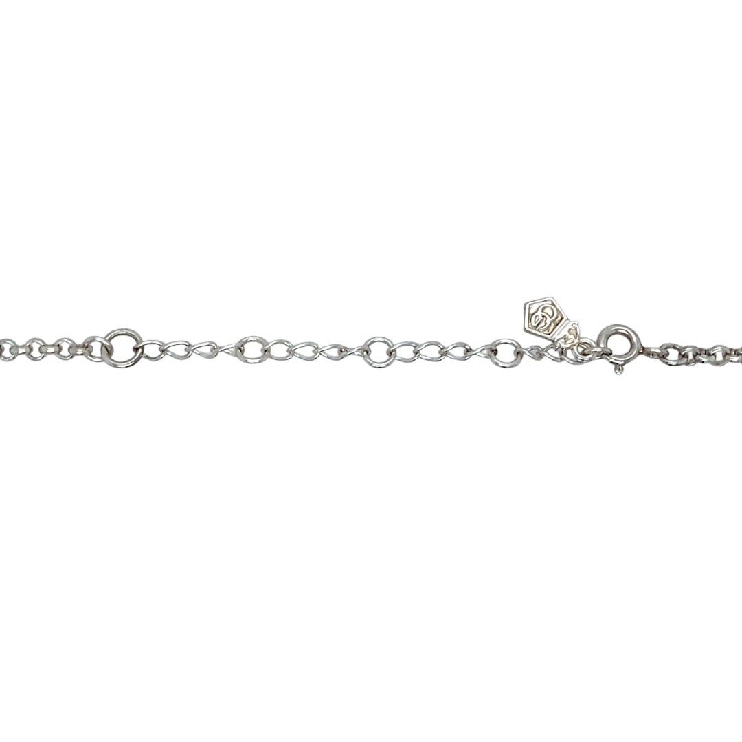 925 Silver Clogau Cariad Heart 18" - 20" Necklace