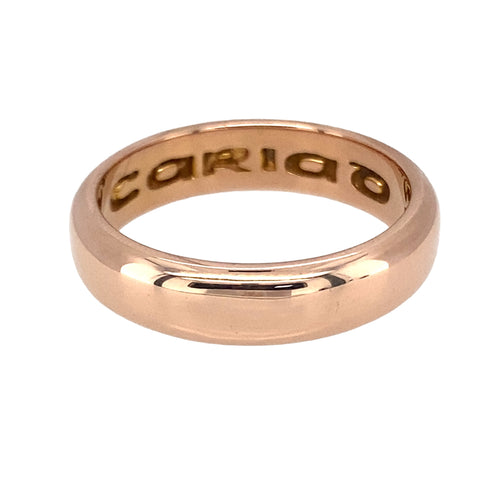 18ct Gold Clogau Cariad 5mm Wedding Band Ring
