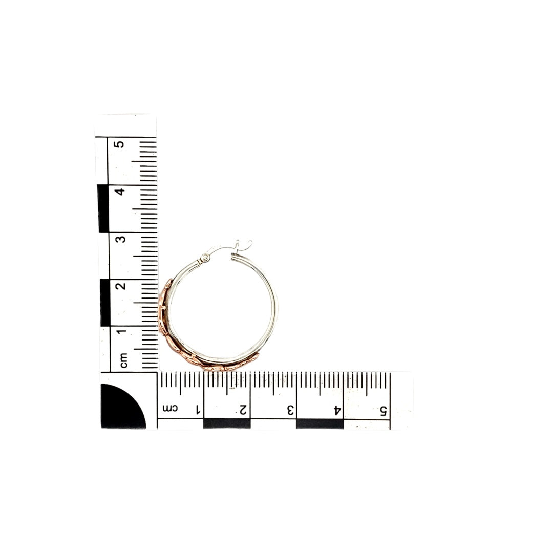925 Silver Clogau Tree of Life Hoop Creole Earrings