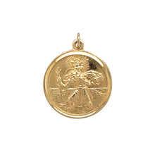 Load image into Gallery viewer, 9ct Gold St Christopher Pendant
