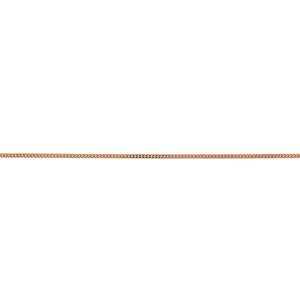 9ct Gold 24" Pendant Curb Chain