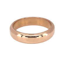 Load image into Gallery viewer, Preowned 18ct Rose Gold Clogau Cariad 5mm Wedding Band Ring in size U with the weight 9.90 grams
