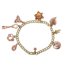 Load image into Gallery viewer, 9ct Gold Clogau 7.25&quot; Charm Bracelet
