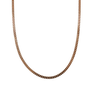 9ct Gold 24" Pendant Curb Chain