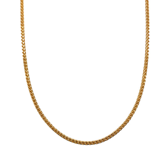 9ct Gold 22" Wheat Chain