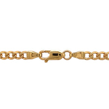 Load image into Gallery viewer, New 9ct Yellow Gold 22&quot; Curb Chain with the weight 13.60 grams and link width 4mm
