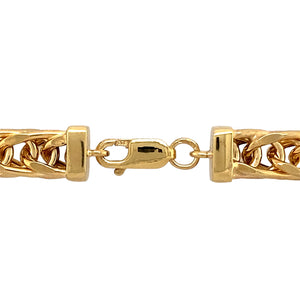 New 9ct Yellow Gold 24" Franco Chain with the weight 36.60 grams and link width 9mm