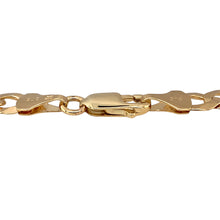 Load image into Gallery viewer, New 9ct Yellow Gold 9&quot; Curb Bracelet with the wight 6.80 grams and link width 6mm
