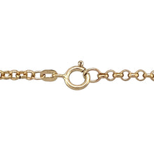 Load image into Gallery viewer, Preowned 9ct Gold 18&quot; Belcher Chain with the weight 7.30 grams and link width 3mm
