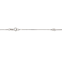 Load image into Gallery viewer, 9ct White Gold &amp; Diamond Set Squiggle 16&quot; - 18&quot; Necklace
