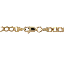 Load image into Gallery viewer, Preowned 9ct Yellow Gold 34&quot; Figaro Chain with the weight 11.40 grams and link width 4mm

