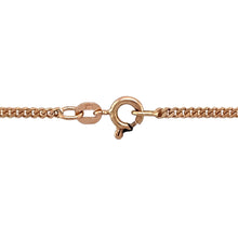 Load image into Gallery viewer, Preowned 9ct Rose Gold 24&quot; Pendant Curb Chain with the weight 6.20 grams and link width 2mm
