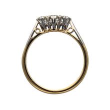 Load image into Gallery viewer, 18ct Gold &amp; Platinum Diamond Set Trilogy Ring
