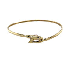 Load image into Gallery viewer, 9ct Gold Dolphin Wrap Around Bangle
