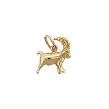Load image into Gallery viewer, 9ct Gold Ram Charm
