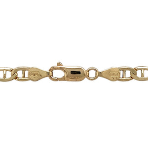 Preowned 9ct Yellow Gold 18" Anchor Chain with the weight 10.60 grams and link width 4mm