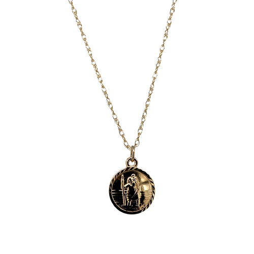 9ct Gold St Christopher 18