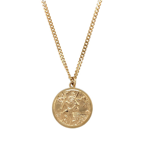 9ct Gold St Christopher 21