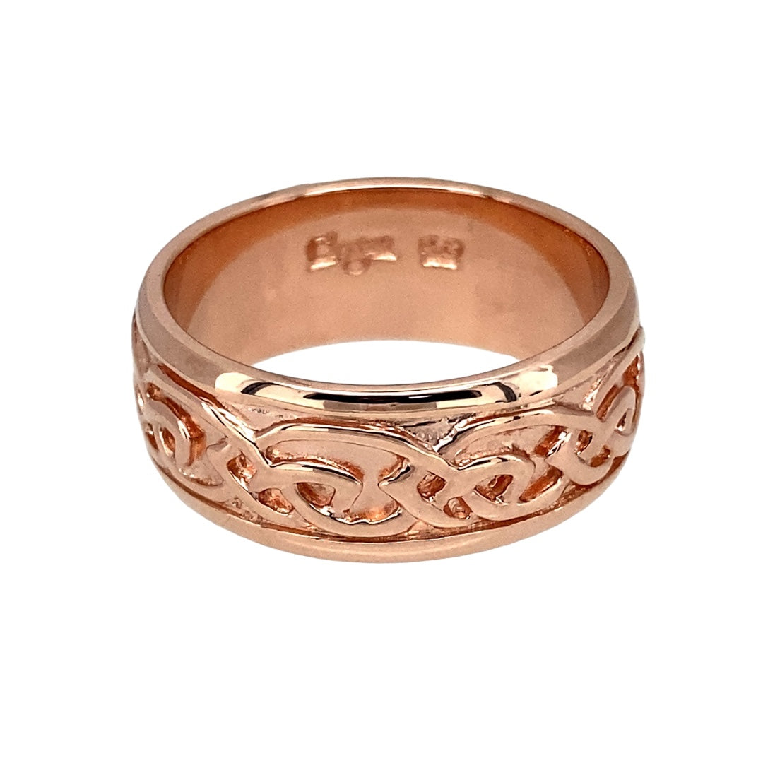 9ct Gold Clogau Annwyl Celtic Knot Band Ring