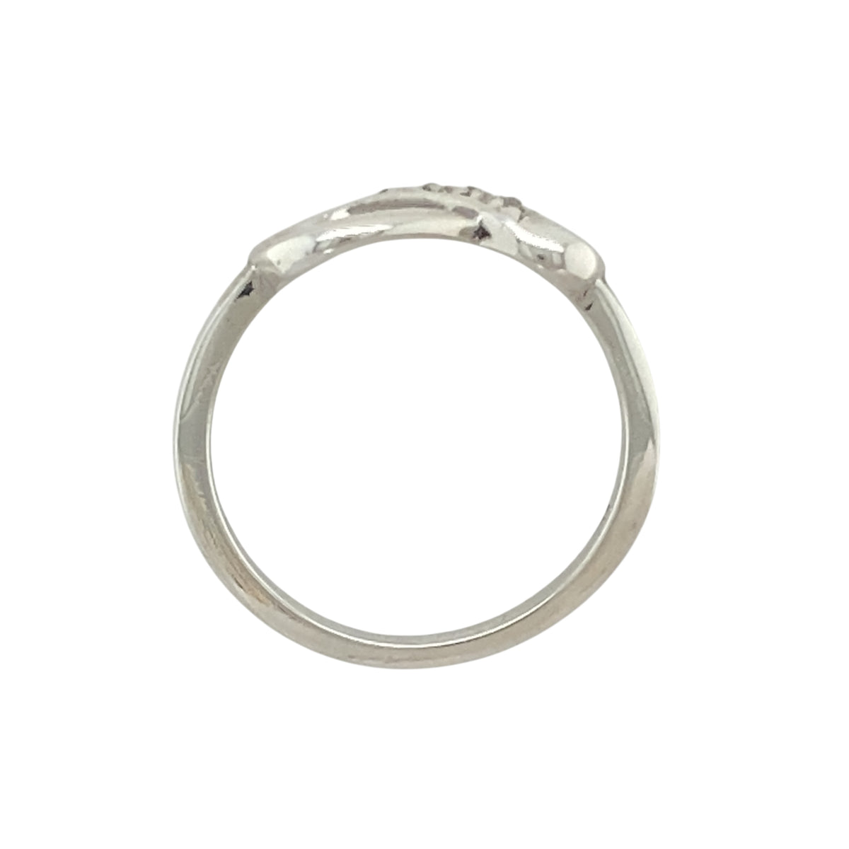 925 Silver & Diamond Set Infinity Clogau Ring