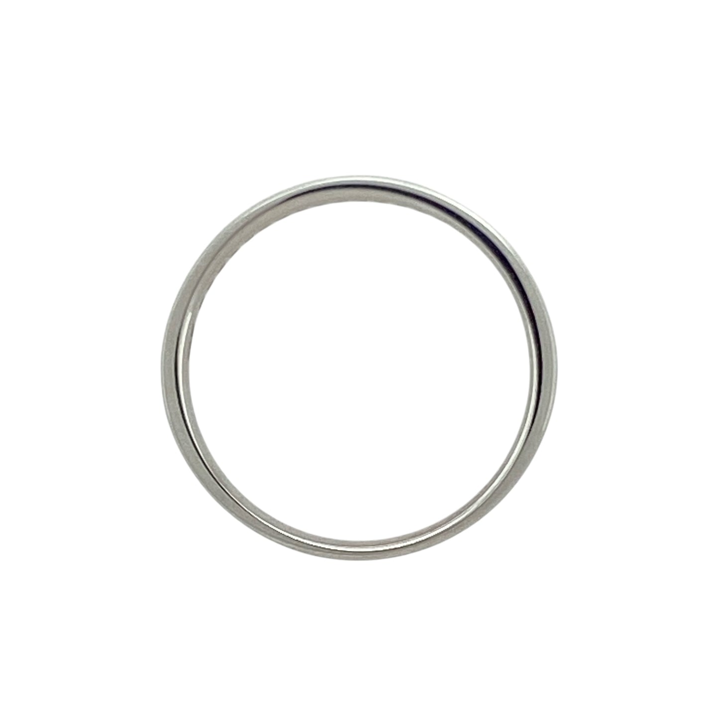 18ct White Gold & Diamond Set Band Ring