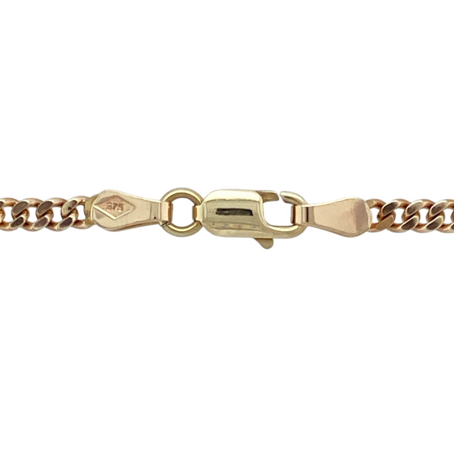 Add classic versatility to your jewellery collection with this pre-owned 9ct yellow gold curb chain—timeless, durable, and effortlessly stylish.
Design: This 19" chain features traditional curb links with a 3mm width, offering a sleek and polished look suitable for everyday wear or layering.
Material: Made from 9-carat yellow gold, the chain has a warm, lustrous finish that complements any style or pendant pairing.