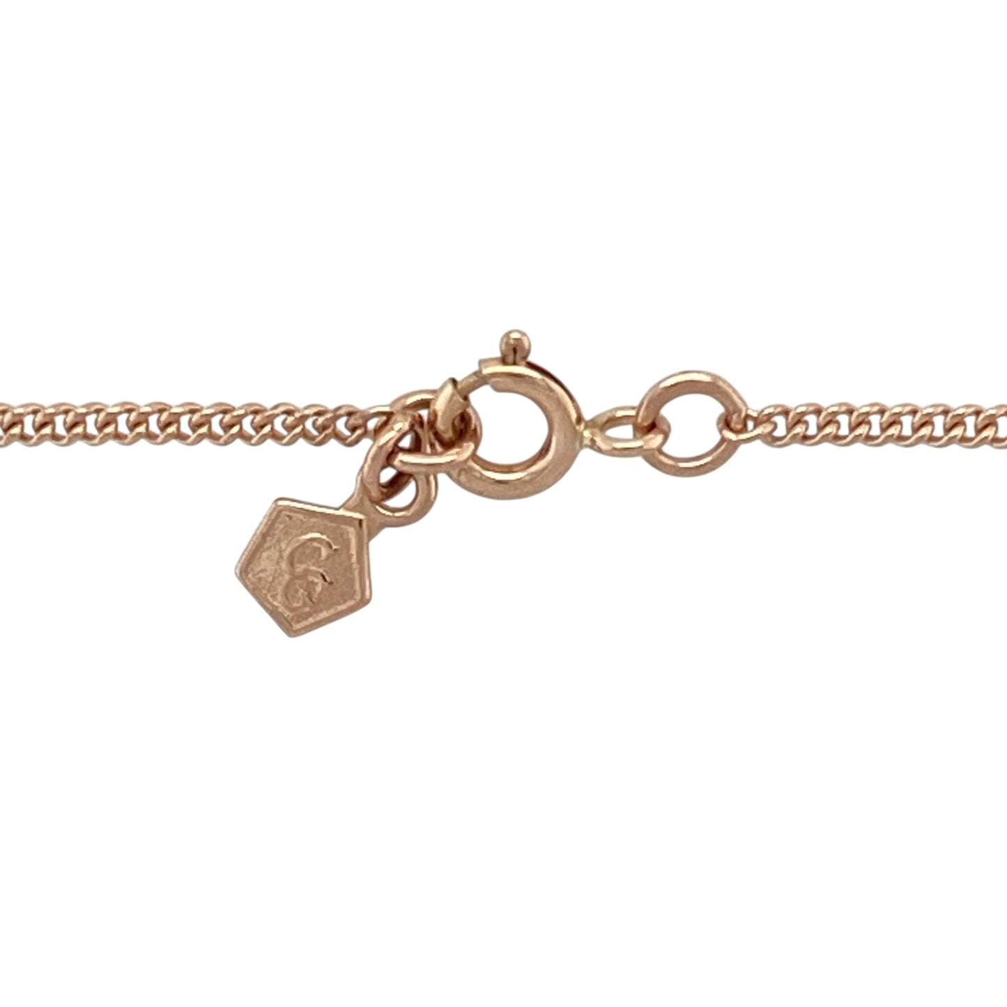 9ct Gold & Diamond Set Clogau Welsh Dragon 18" Necklace