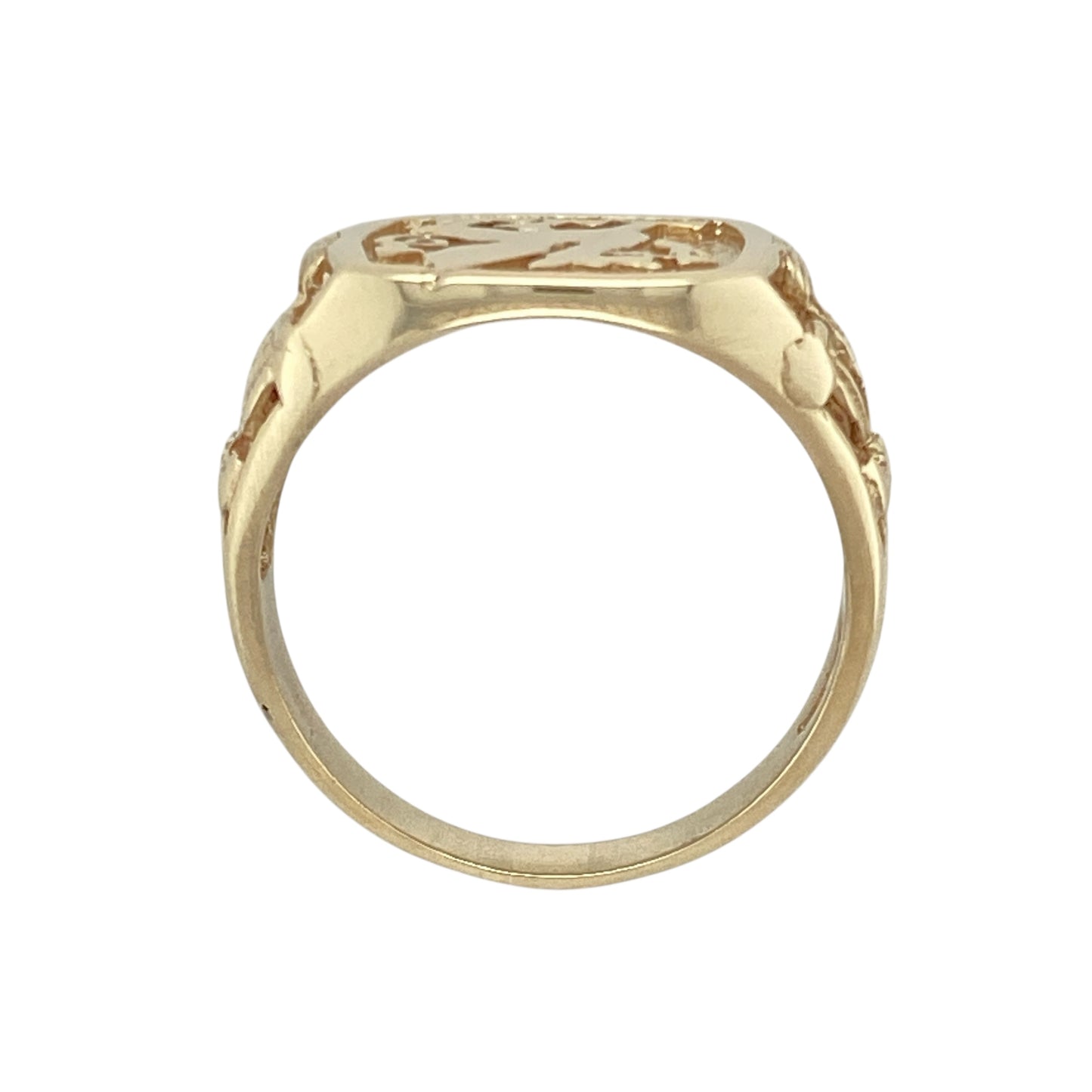 9ct Gold Welsh Dragon Signet Ring