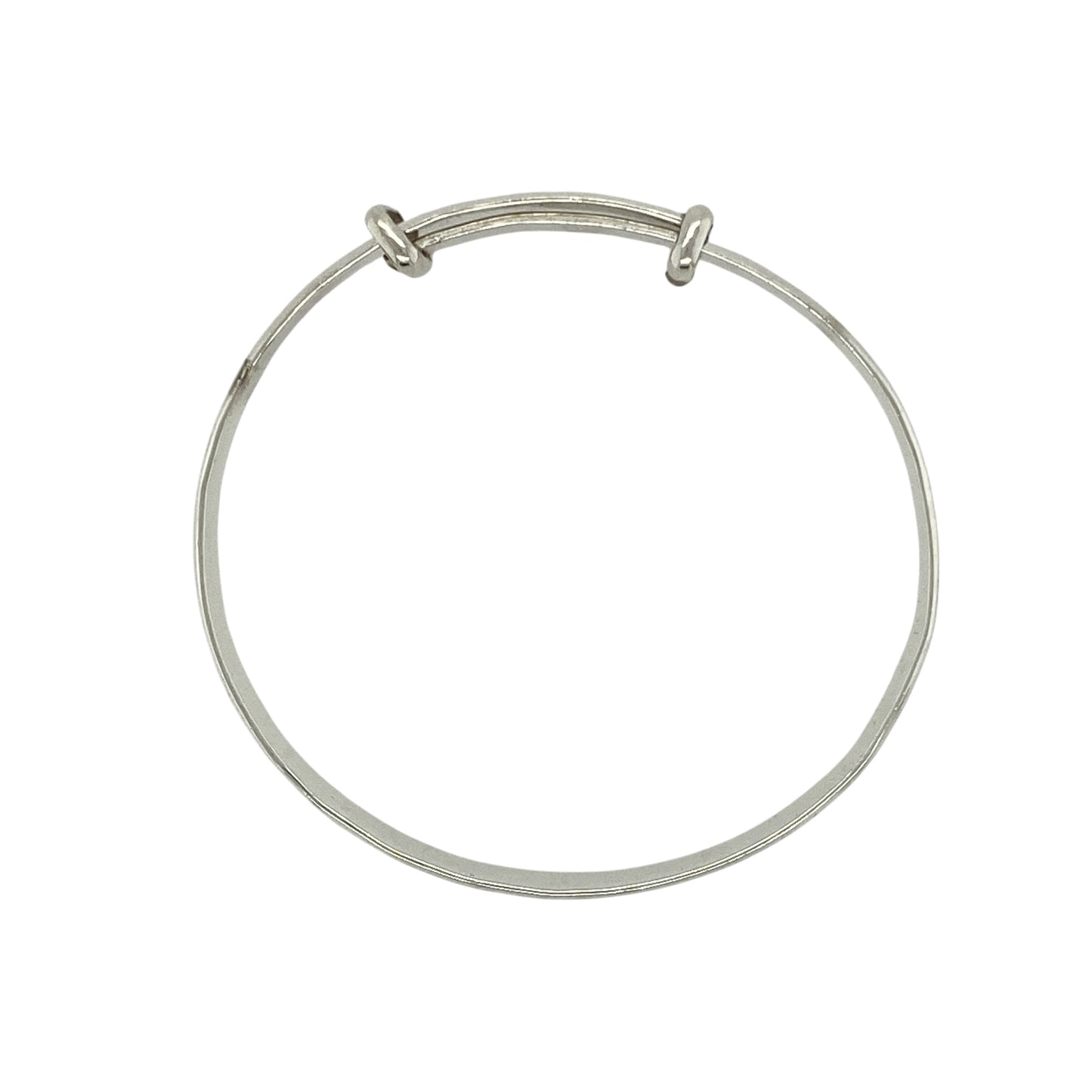 New 925 Silver Claddagh Patterned Baby Expander Bangle